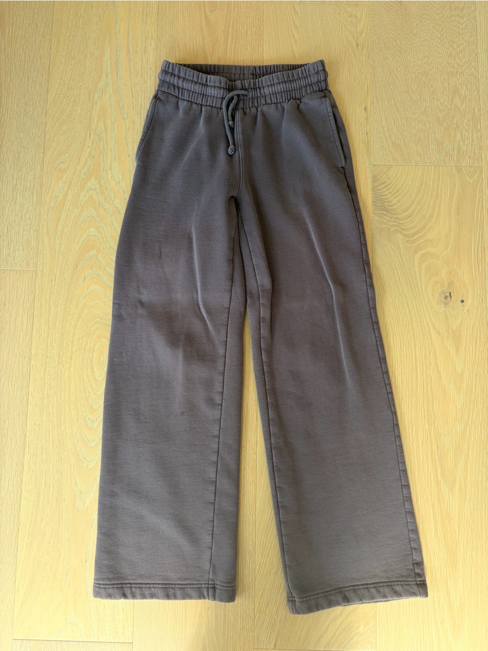 TNA Fleece Sweatpants XS Purplish Grey
